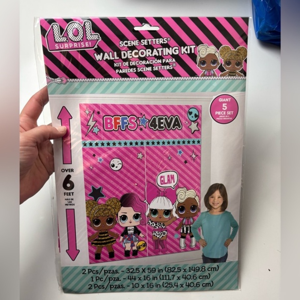 LOL Surprise Wall Decorating Kit